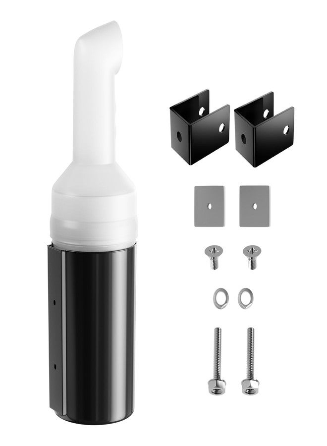 Panglong Golf Cart Sand Bottle with Holder, Universal No-Drilling Golf Sand Bottle, Divot Filler Sand Bottle for Yamaha Club Car EZGO with 1" Square Tube Bracket; Large Capacity, Rattle Proof Holder - Image 1